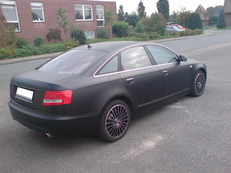Audi schwarz heck